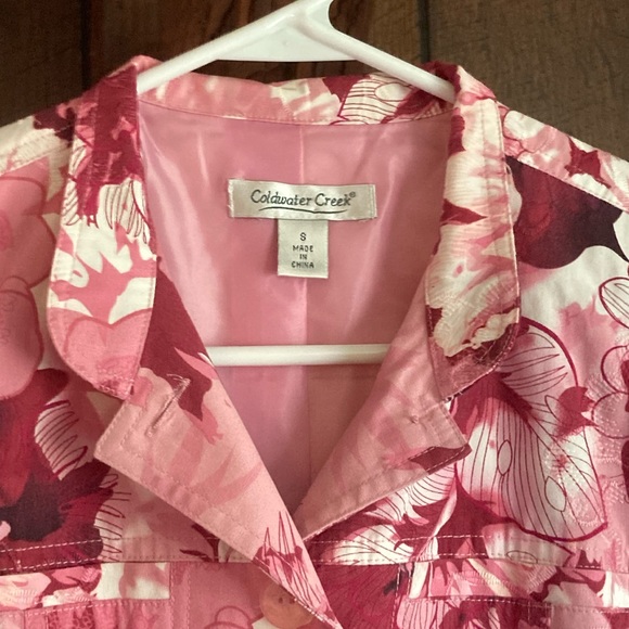 🪷NWOT🪷 Coldwater Creek Cotton Jacket, Size S - Picture 2 of 11